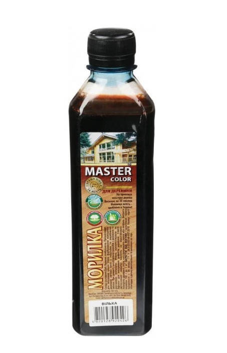 

Морілка MASTER color для дерева 0,5л Вільха