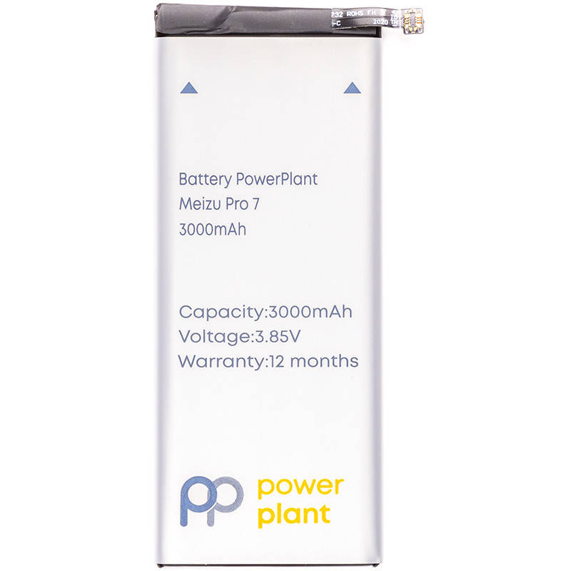 

Аккумулятор PowerPlant Meizu Pro 7 (BA792) 3000mAh