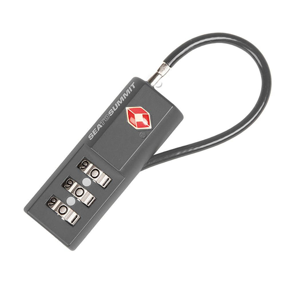 

Замок для багажа Sea To Summit TSA Travel Combo Cable Lock, Красный