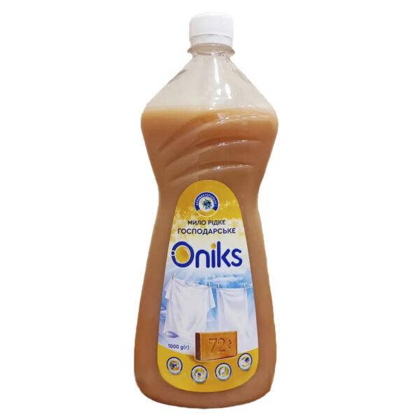 

Жидкое мыло Хозяйственное Oniks 72 % 1л