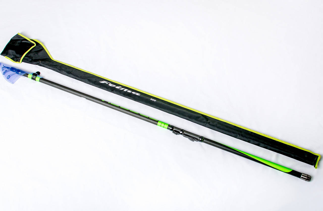 

Болонское удилище с кольцами Feima Freccia SL (тест 15-40g) 5 м, Зелёный
