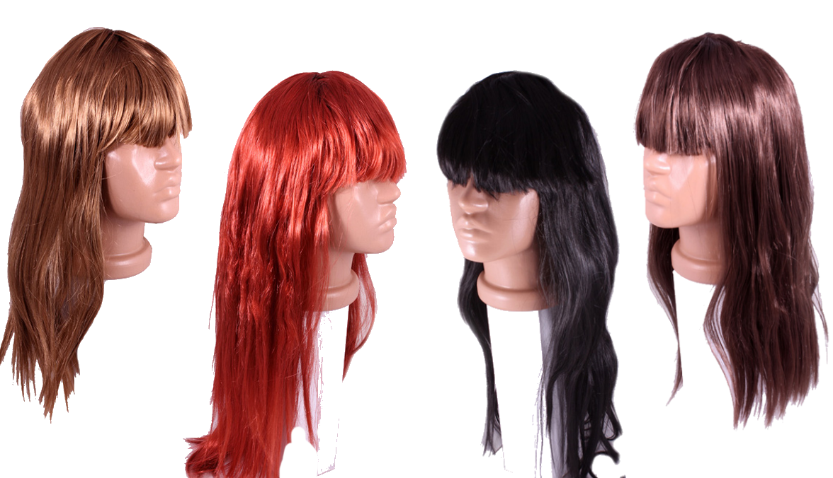 

Женский парик с челкой