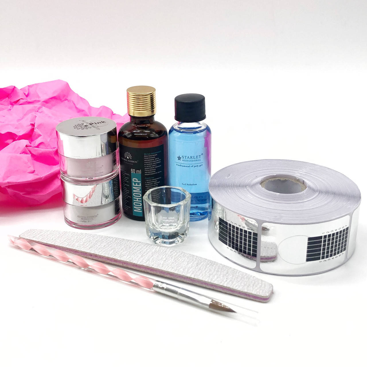 

Стартовый набор #1 для Акрилового наращивания