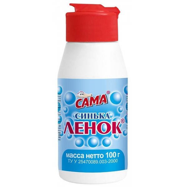 

Синька Sama Ленок, 100 г, Голубой