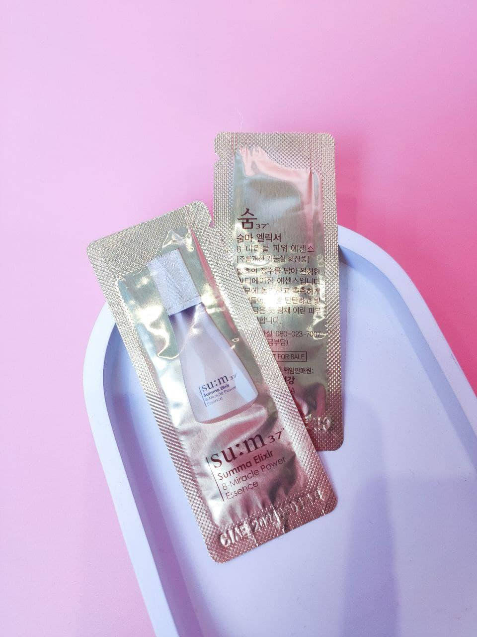 

Омолаживающая эссенция Su:m37 Summa Elixir 8-Miracle Power Essence Пробник 1мл