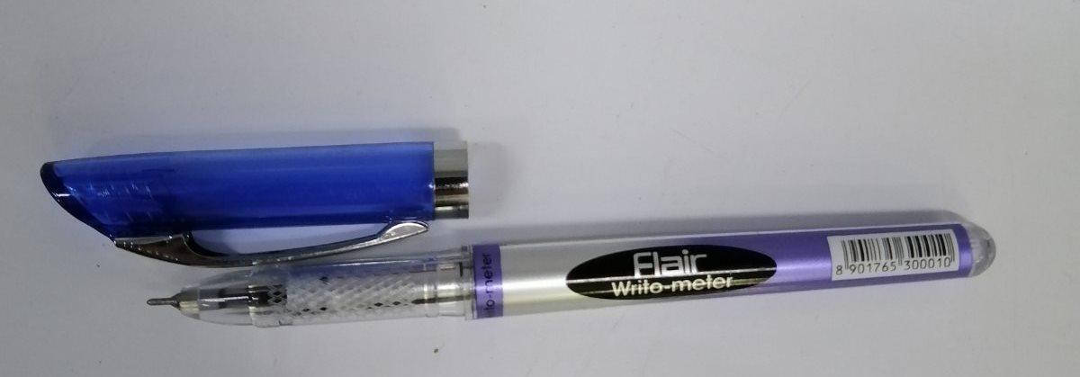 

Ручка шариковая 10 км синяя флаер Flair Writometer