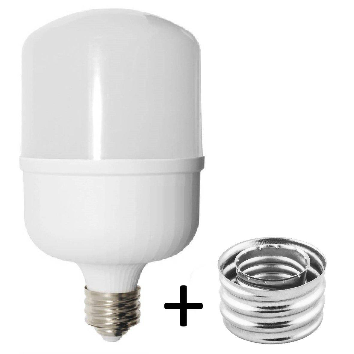 

Лампа светодиодная мощная 50W двойной цоколь E27 E40 4000K ECOSTRUM
