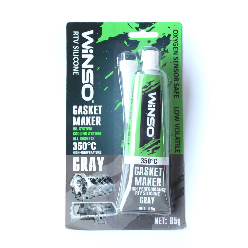 

Герметик силиконовый серый WINSO 85г