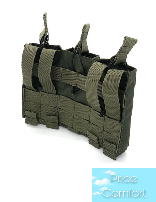 

Подсумка АК открыт ТРОЙНОЙ Cordura/Кордура, Зелёный