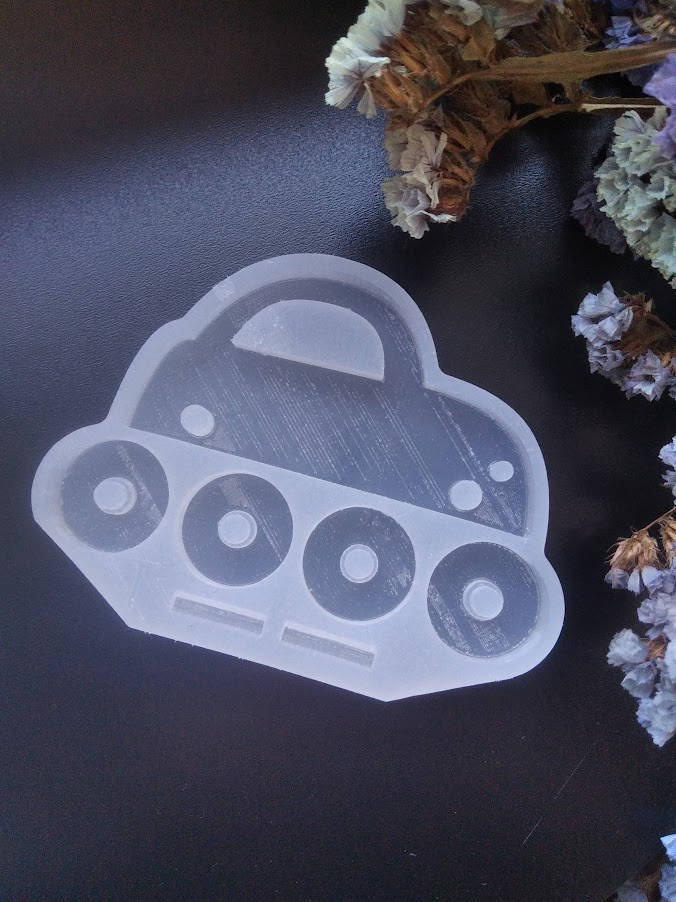 

Силиконовый молд для шоколада "Машинка конструктор"