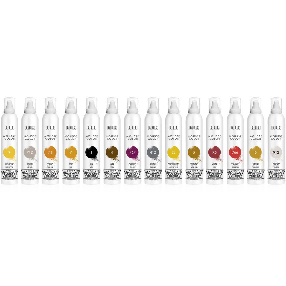 

Мусс для фарбування волосся Mousse Color BES 200мл.