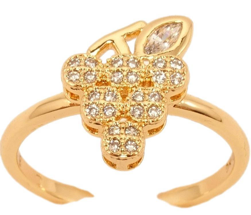 

Кольцо ХР Позолота 18K "Виноградная гроздь" р.18.5
