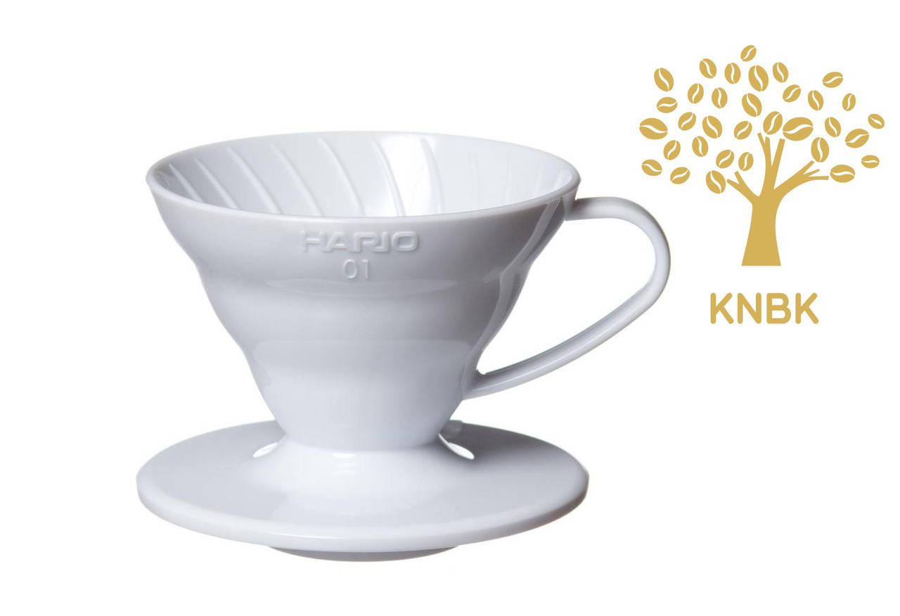 

Пуровер HARIO V60 01 (200 мл.) Белый Полипропилен VD-01W