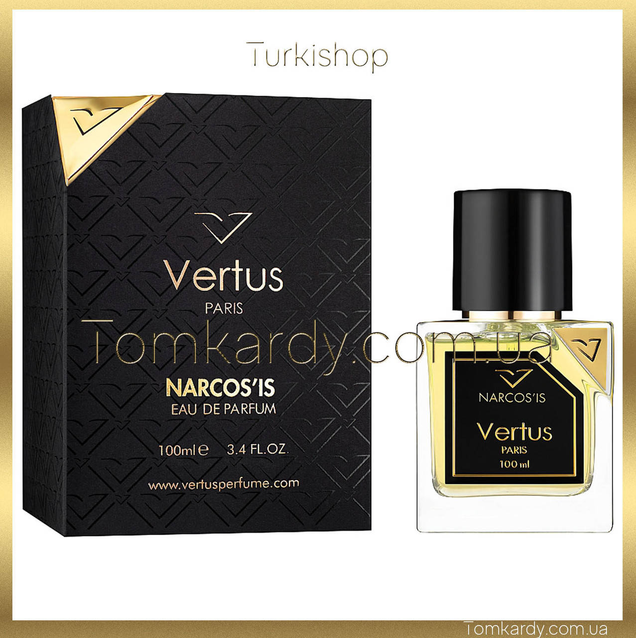 

Духи унисекс Vertus Narcos'is (Euro качество) 100 ml. Вертус Наркозис 100 мл.