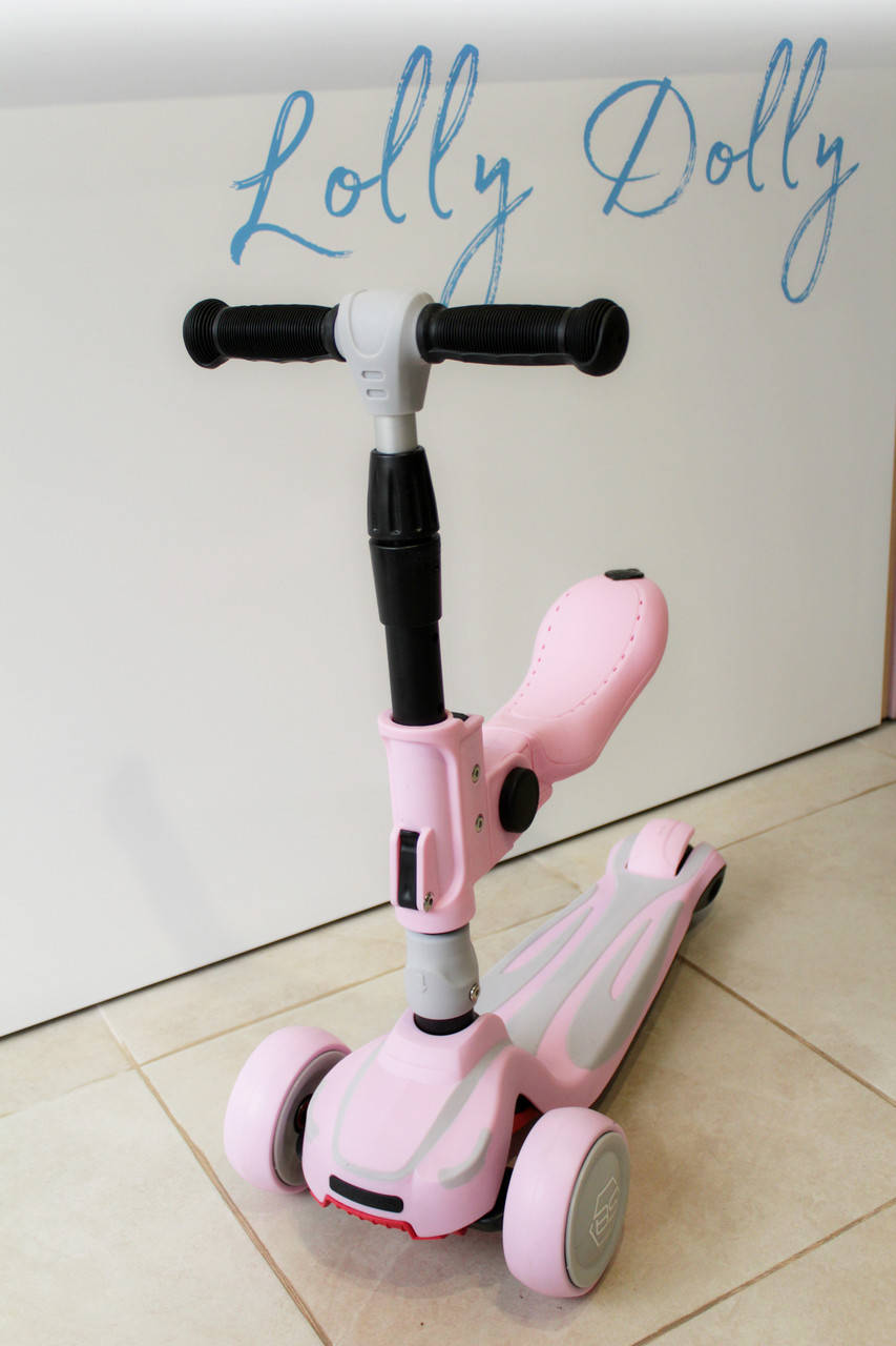 

Самокат-беговел 2в1 Best Scooter ST Розовый