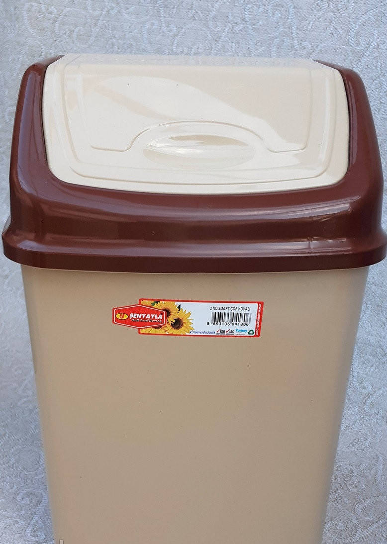 

Ведро для мусора 8,4л Смарт №2 ТМ "Senyayla", Турция, Разные цвета