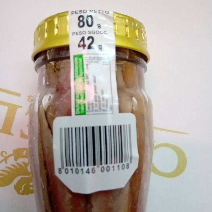 

Анчоуси в олії 80 г Vittoria Італія