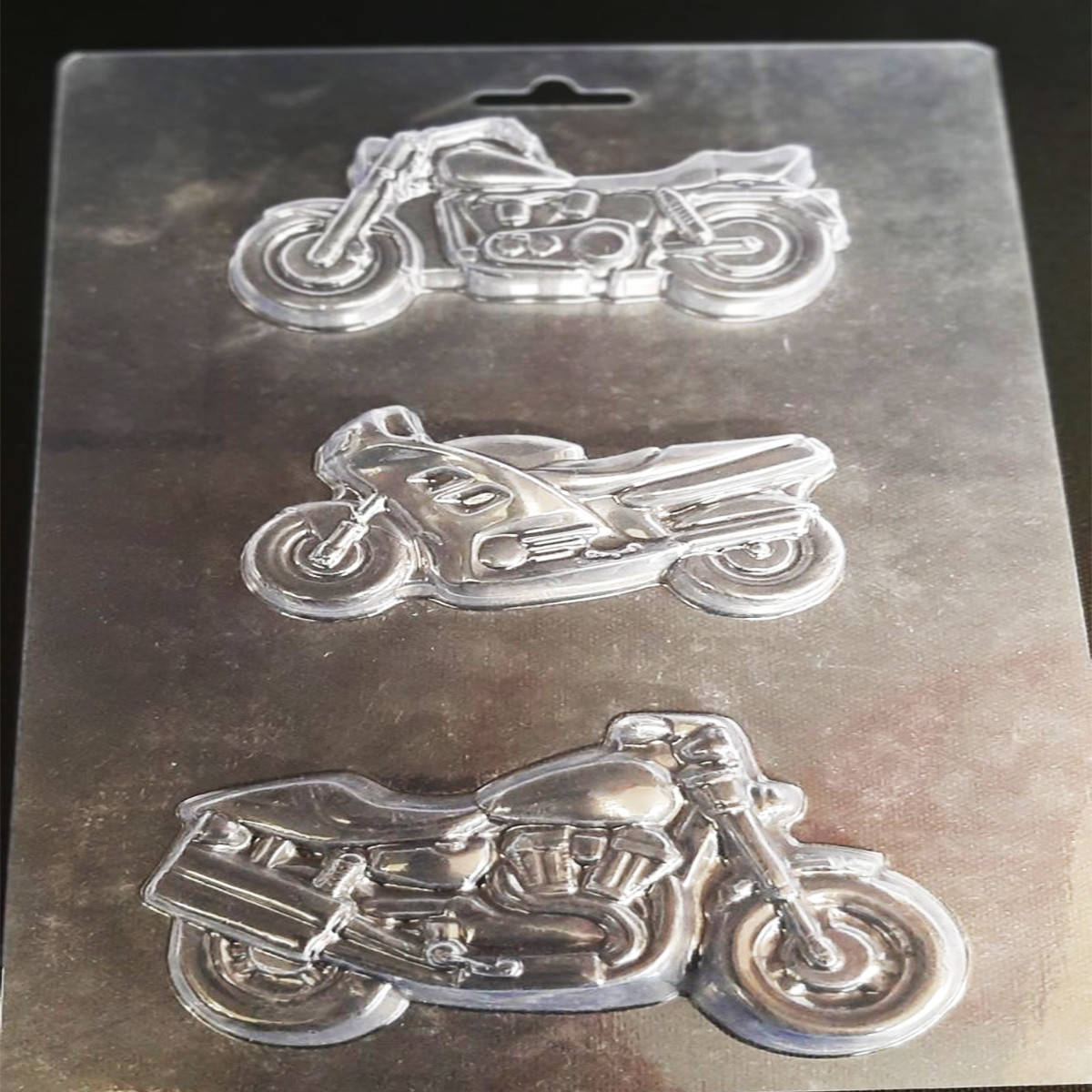 

Форма для шоколада мотоциклы, пластик