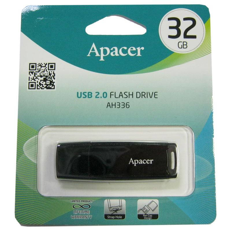 

Флешка 32Gb Apacer AH336 Black, Черный