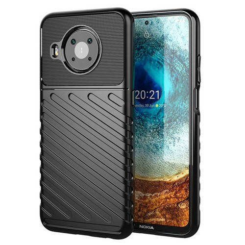 

TPU чехол накладка Military для Nokia X10 / Nokia X20 (3 цвета) черный