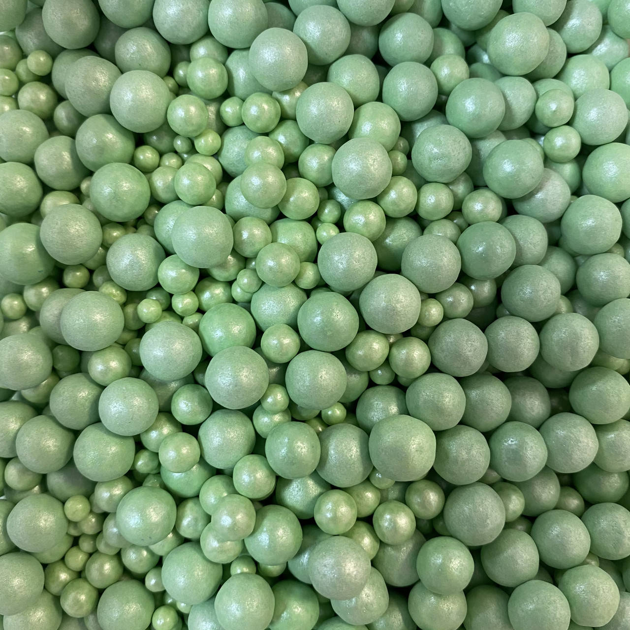 

Посыпка сахарная "Коктейль зеленый" с перламутром (100г), Зелёный