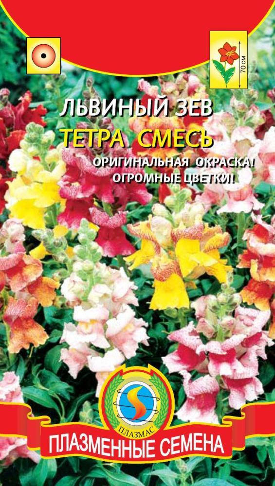 

Львиный зев Тетра смесь 0,2 г смесь (Плазменные семена)