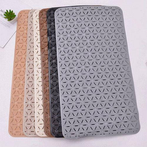 

Коврик для ванной комнаты противоскользящий Stenson Relief WW-00590 36х69 см BF, Разные цвета