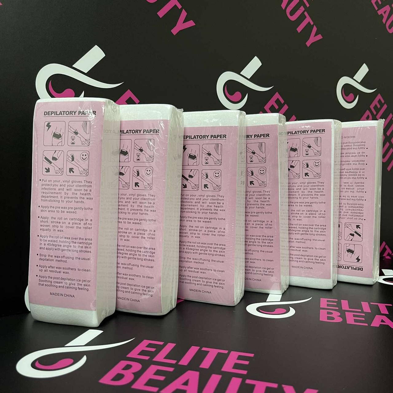 

Полоски для депиляции Depilatory paper 100 шт, Белый
