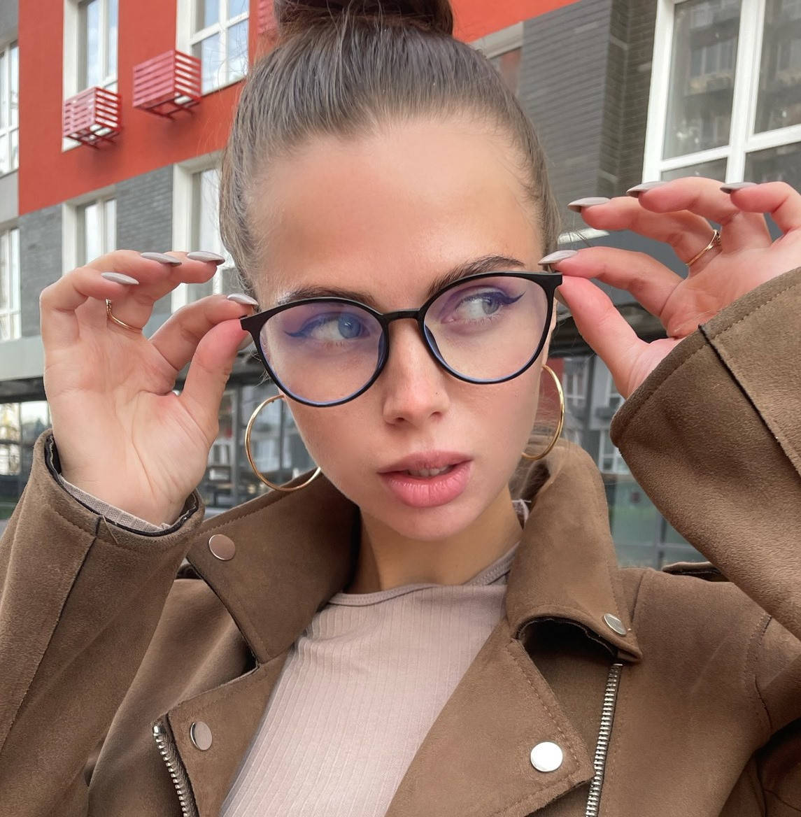 

Компьютерные очки женские Blue Blocker 4007 черн серебро, Черный