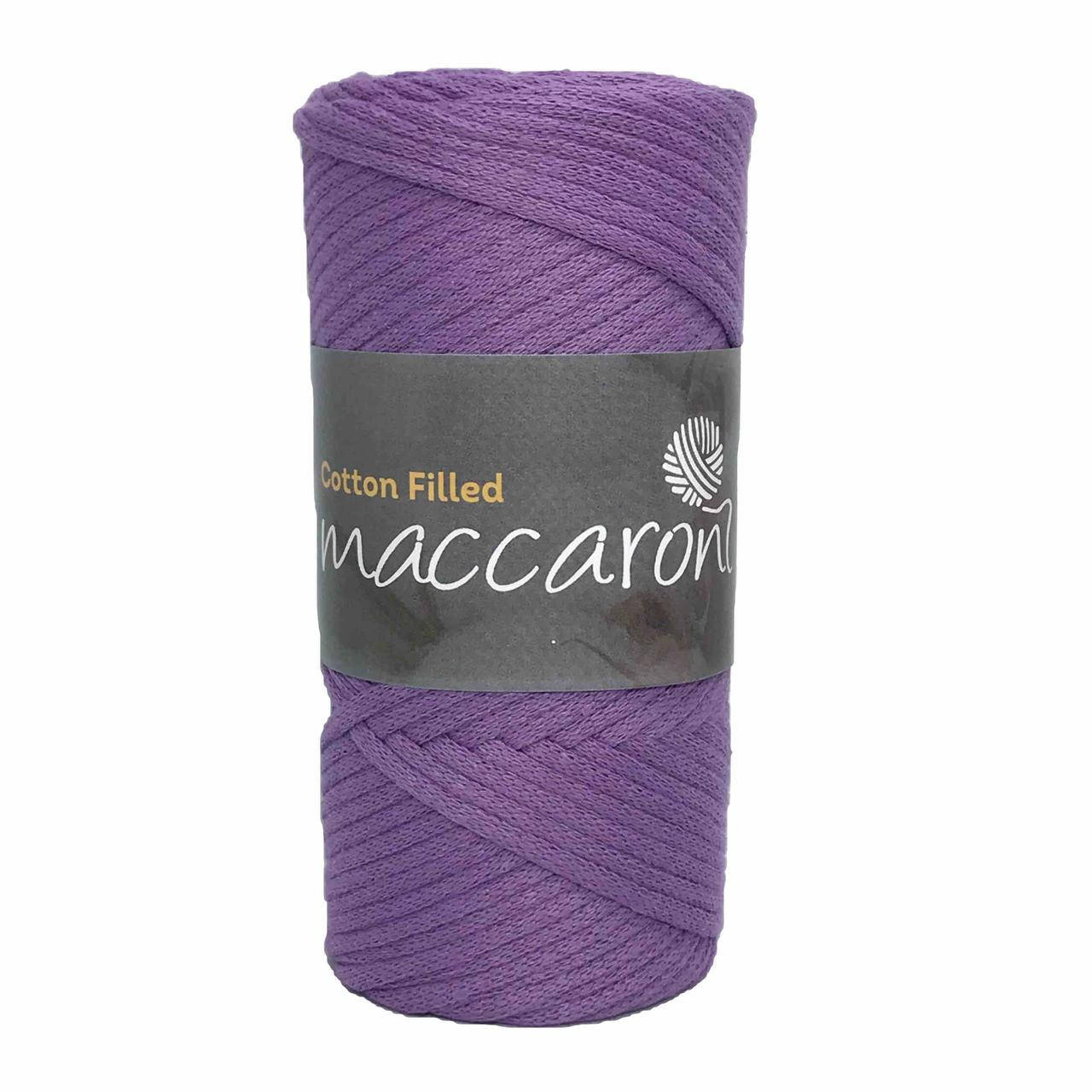 

Хлопковый шнур Cotton Filled Maccaroni с сердечником 3 mm ,сиреневый