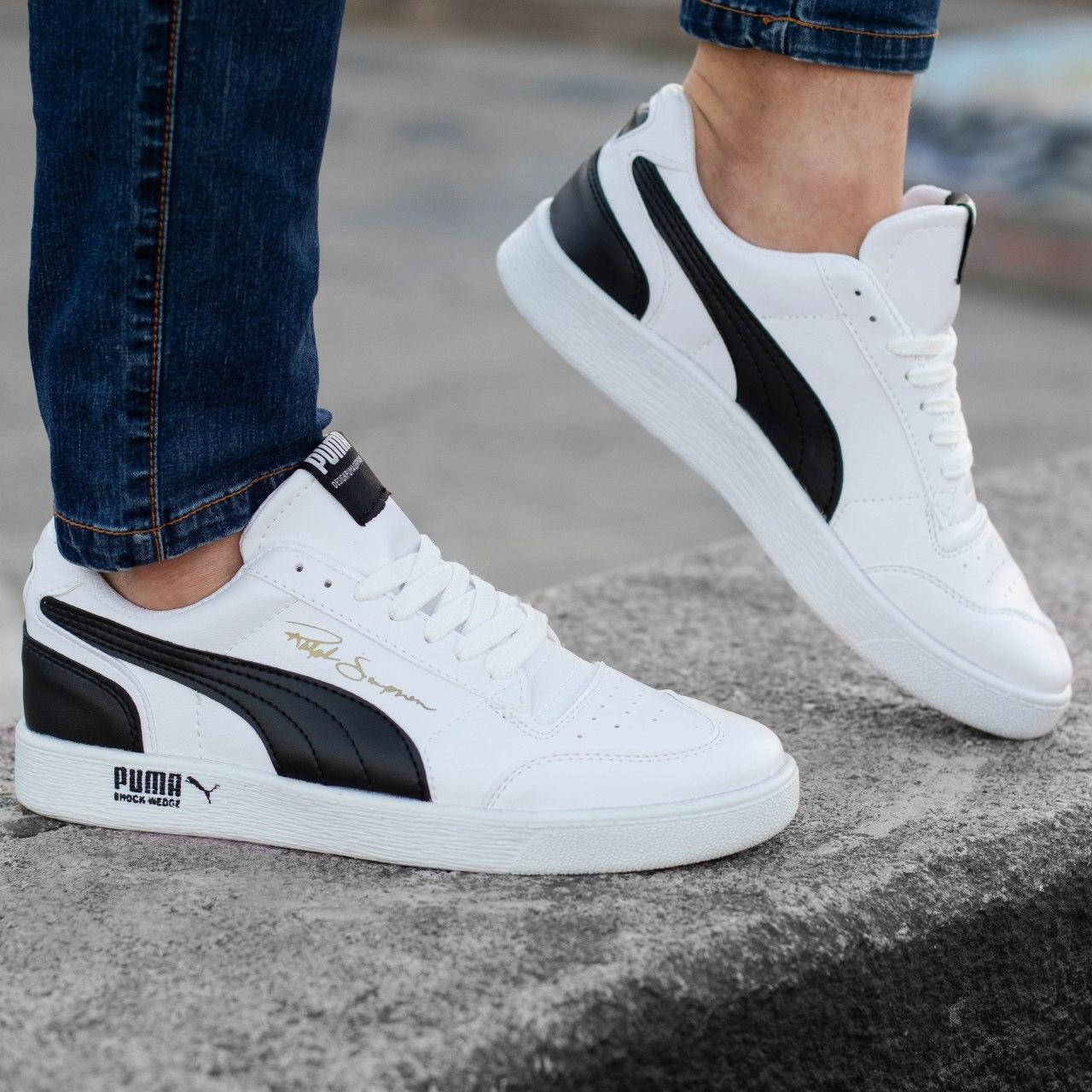 

Мужские белые кроссовки Puma Ralph Sampsone | Кожа 42, Белый