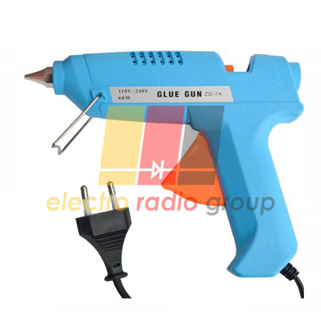 

Пистолет клеевой ZD-7А под клей 11мм, 60W, в блистере