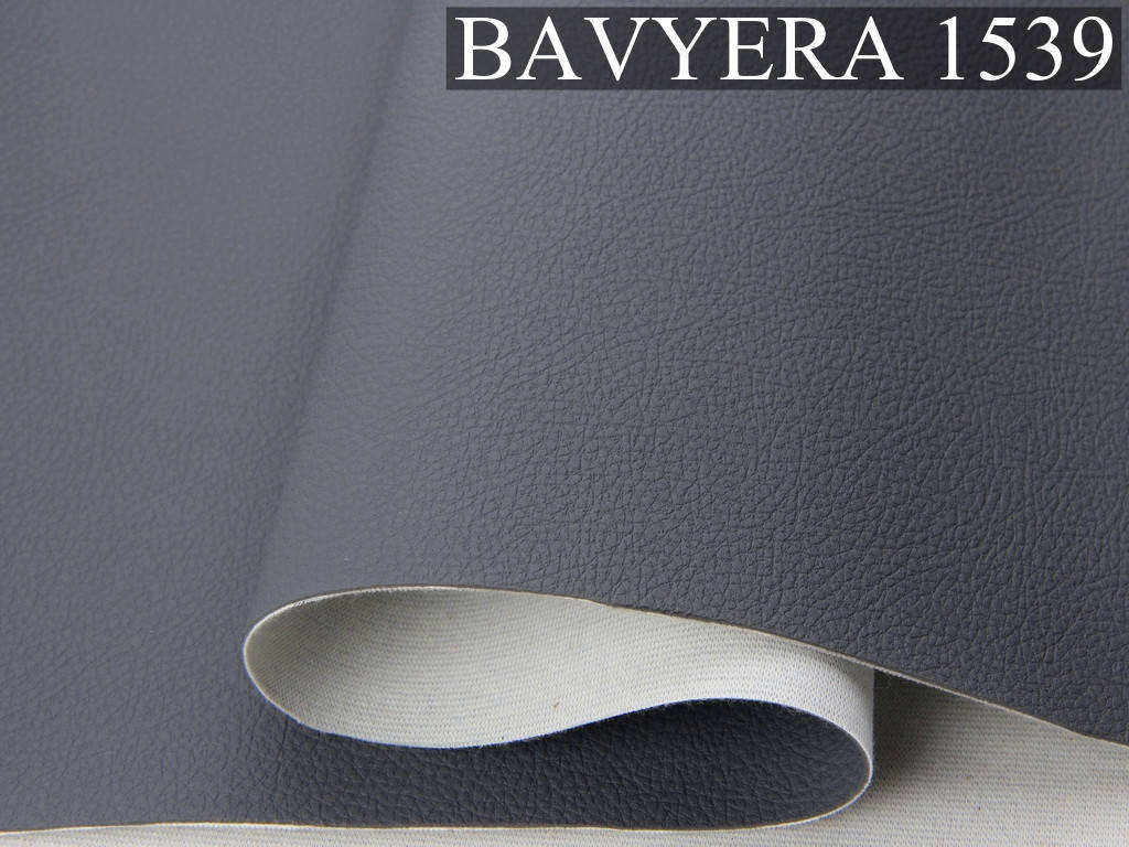 

Автомобильный кожзам BAVYERA 1539, темно-серый, на тканевой основе, шир. 140см, Турция