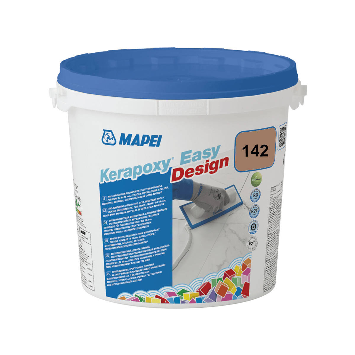 

Эпоксидная затирка для швов Mapei Kerapoxy Easy Design 142 коричневый 3кг