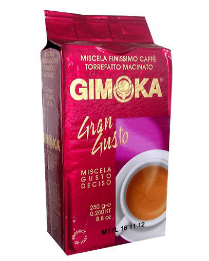 

Кофе молотый Gimoka Gran Gustо, 250 г (20/80)