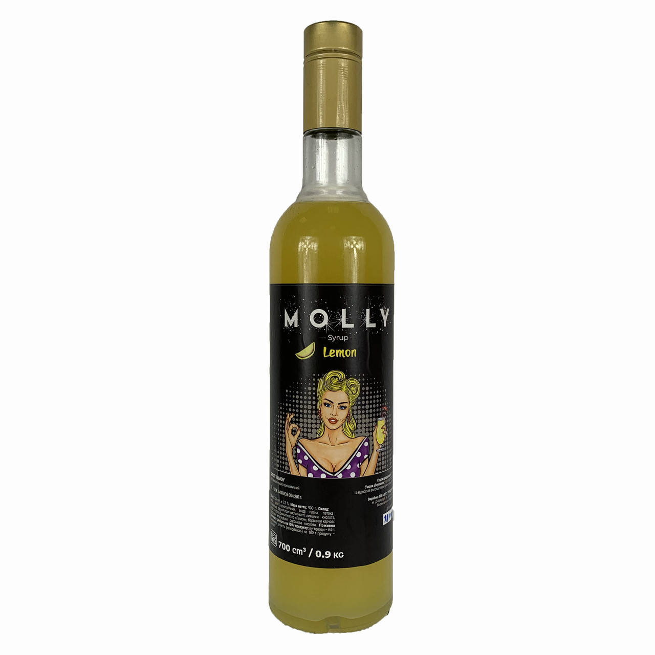 

Сироп MOLLY Лимон 700 мл