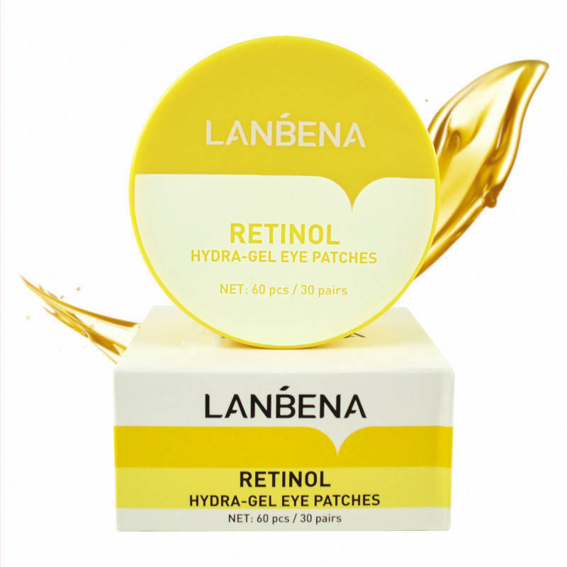 

Гидрогелевые патчи с ретинолом и коллагеном LANBENA Eye Mask Retinol Collagen (60 шт)
