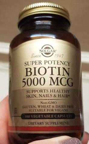 

Биотин Солгар Solgar Biotin 5000 mcg 100 капсул витамин Б7
