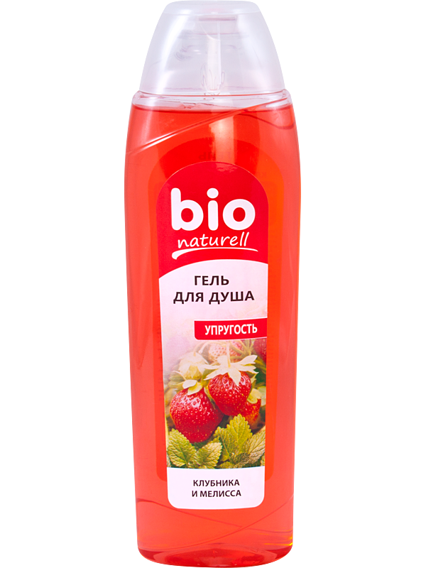 

Гель для душа "Клубника и мелисса" 500мл Bio naturell
