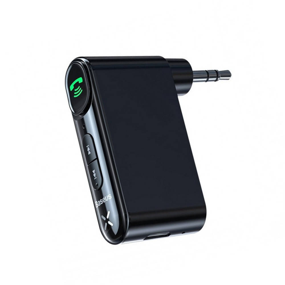 

FM-трансмиттер Baseus Qiyin AUX Car Bluetooth Receiver Black (WXQY-01)