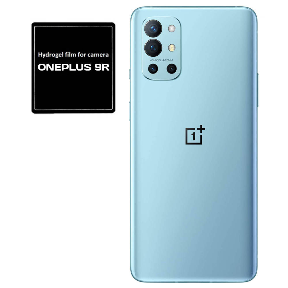 

Противоударная гидрогелевая пленка Hydrogel Film для OnePlus 9R на камеру 3 шт, Transparent