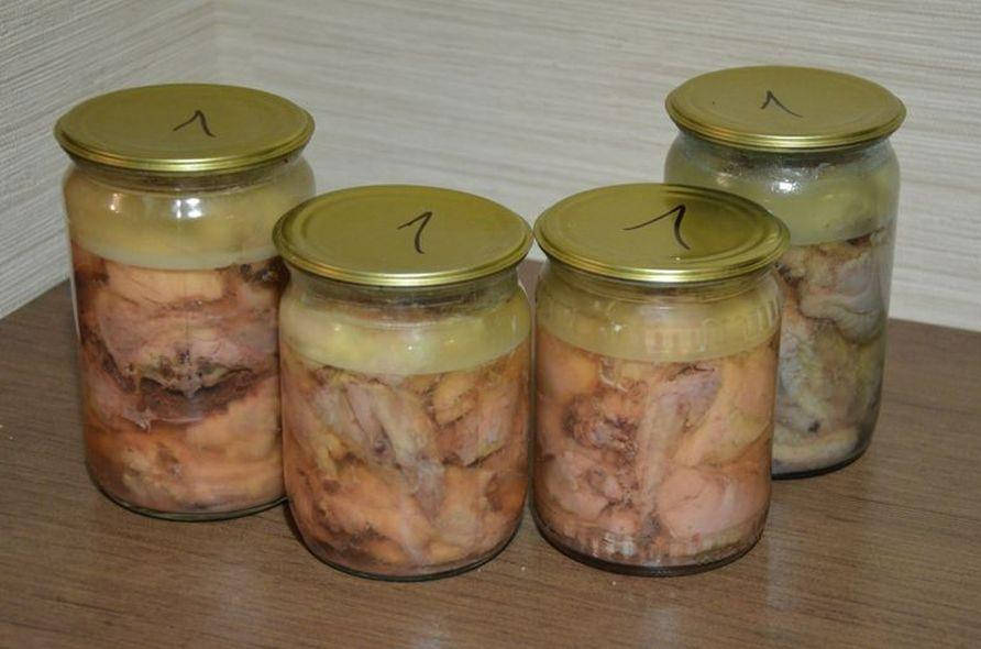 

Тушенка рыбная без консервантов