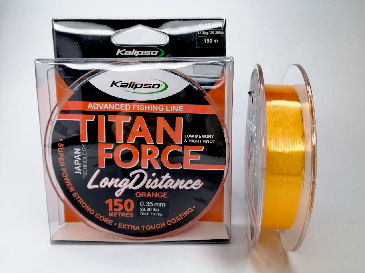 

Леска Kalipso Titan Force Long Distance OR 150м 0.35мм, Оранжевый
