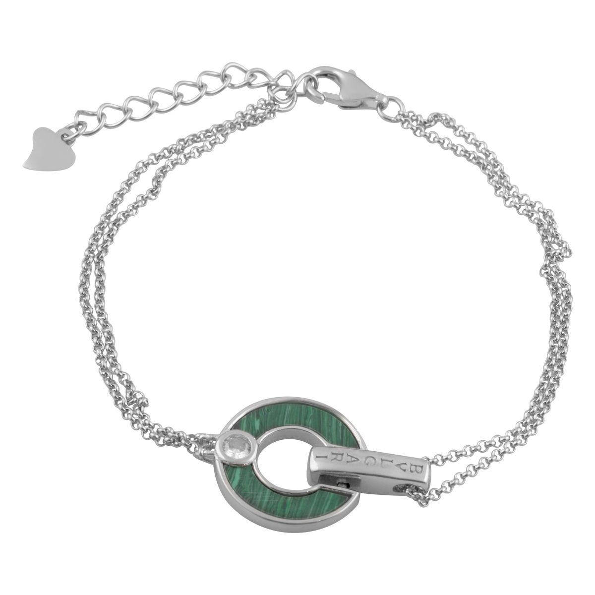 

Серебряный браслет OgoSilver с малахитом (2086376) 1720 размер
