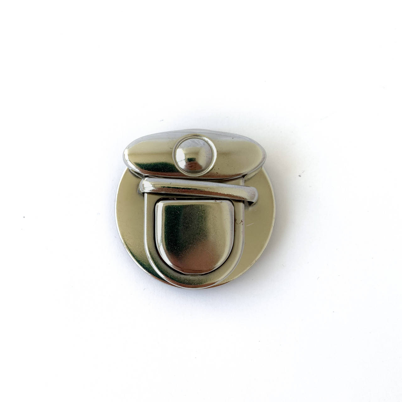 

Замок для сумки., Никель