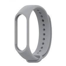 

Ремешок для фитнес браслета Xiaomi Mi Band 3 / 4 - Серый