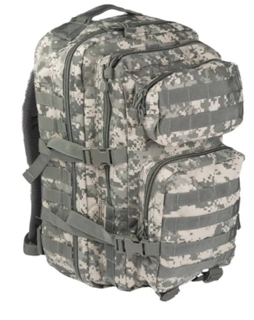 

Большой рюкзак Mil-Tec Assault 36 л AT-Digital, Камуфляж пиксель