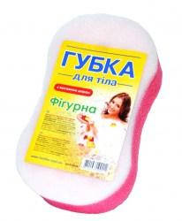 

Губка банна 7 чудес Фігурна, Разные цвета