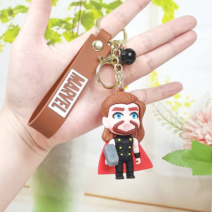 

Брелок на рюкзак, ключи Герои Марвел Marvel Тор, Разные цвета