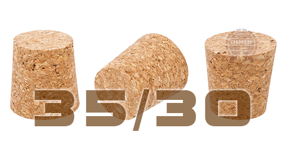 

BIOWIN пробка 35/30 мм, Терракота